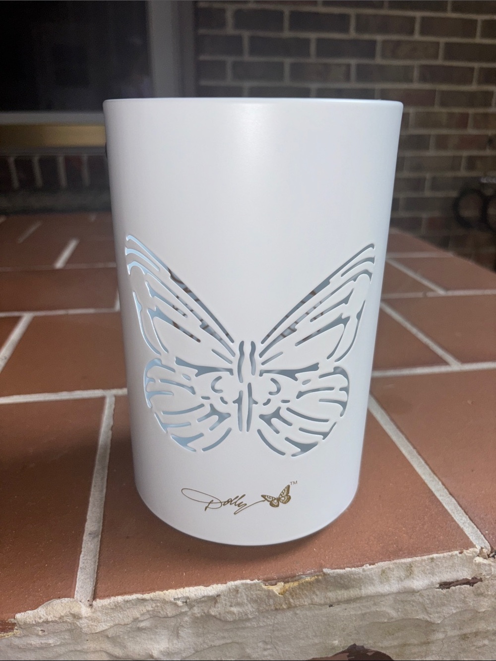 Dolly Parton metal lantern butterfly new